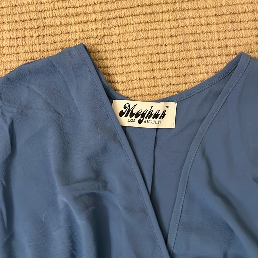 Meghan Los Angeles Blue Blouse